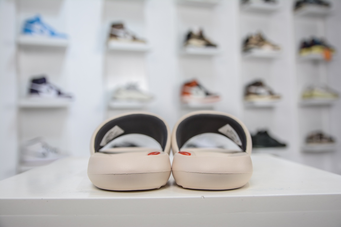 90 Nike Victori One Slide Print Mix 米色 维多利一号系列夏季沙滩运动防滑一字潮流拖鞋 CN9677-200