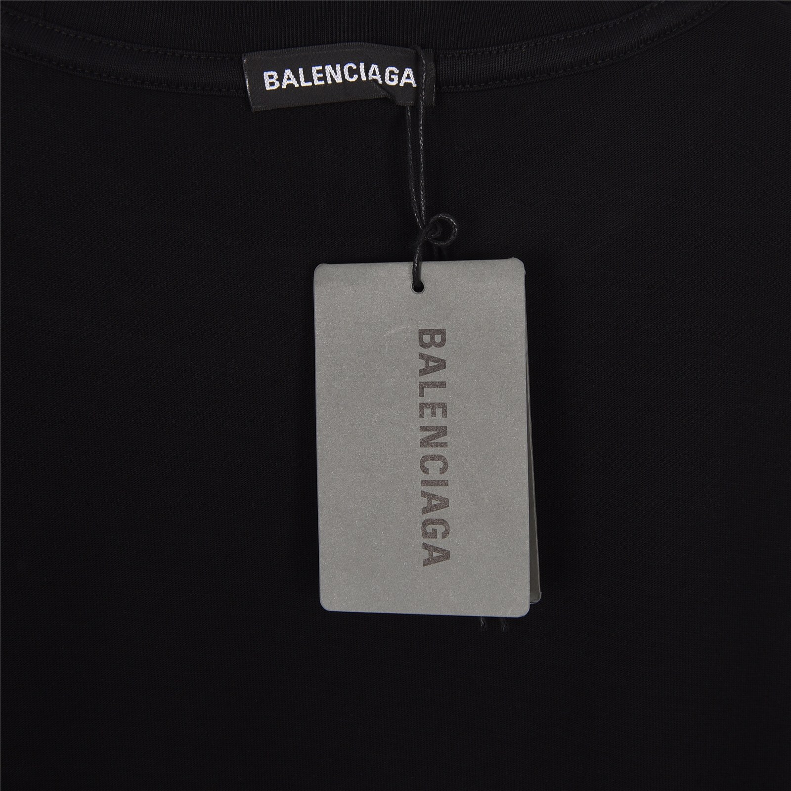 BALENCIAGA 巴黎世家23Fw夏季新款冰箱标签印花短袖