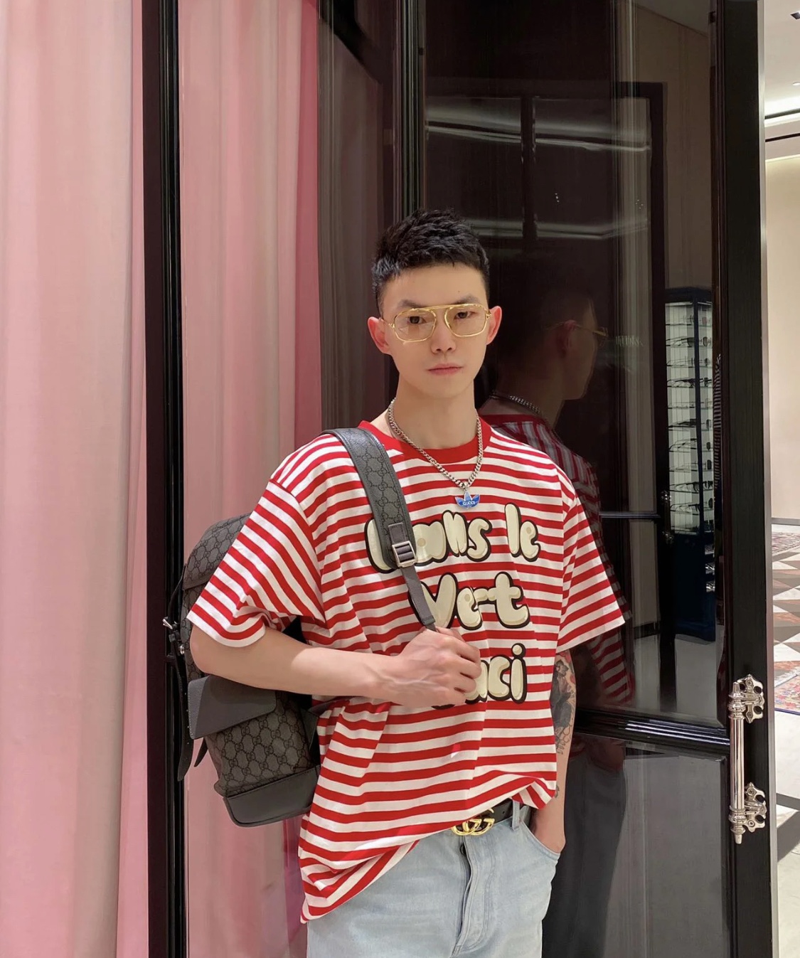 Gucci Upper body pictureBackpack