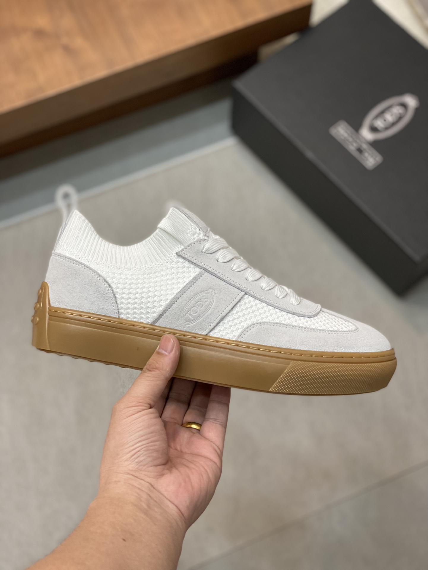 Precio de fábrica Tods Men's Flyweave Patchwork SneakersLa zapatilla deportiva TOD'S es una novedad 