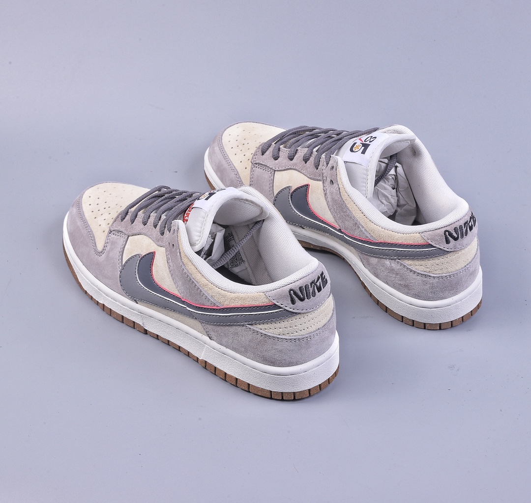 260 J Nike Dunk Low SE “85” 碳灰双勾正确低趴鞋头细节  DO9457-100