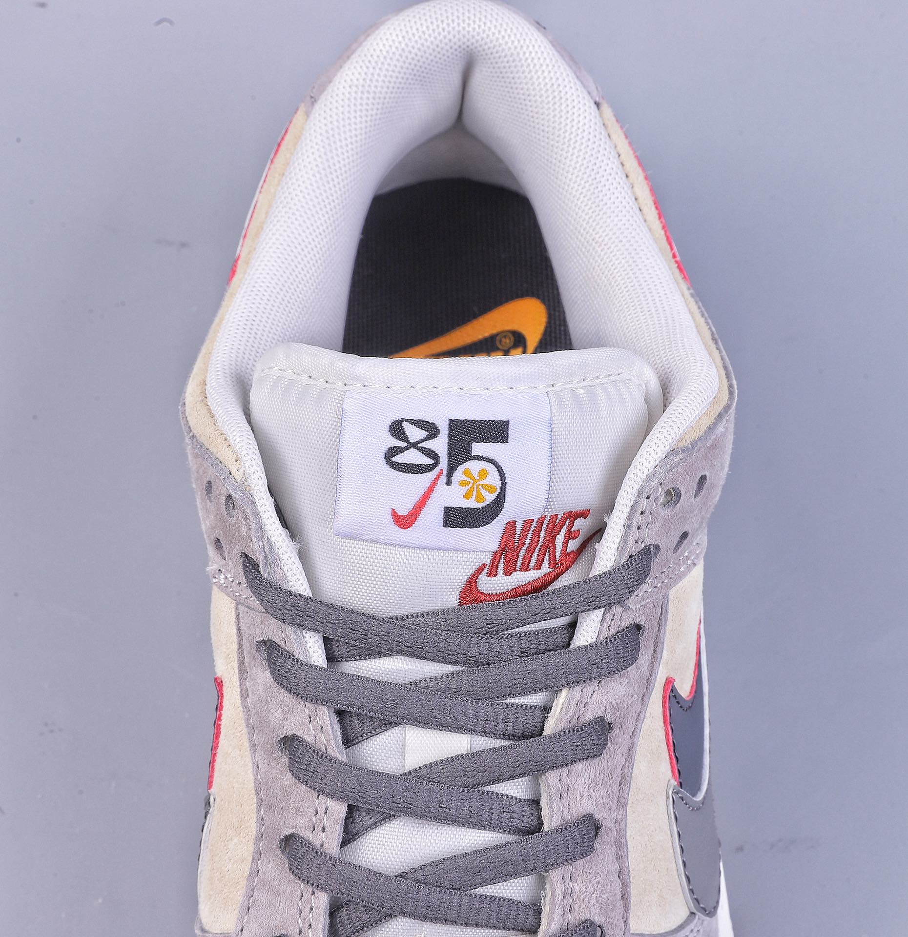 260 J Nike Dunk Low SE “85” 碳灰双勾正确低趴鞋头细节  DO9457-100