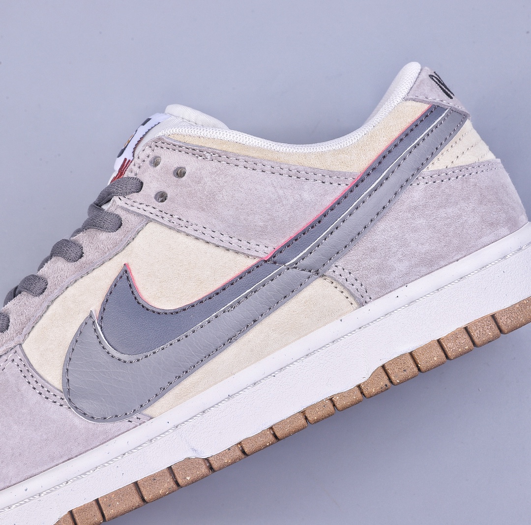 260 J Nike Dunk Low SE “85” 碳灰双勾正确低趴鞋头细节  DO9457-100