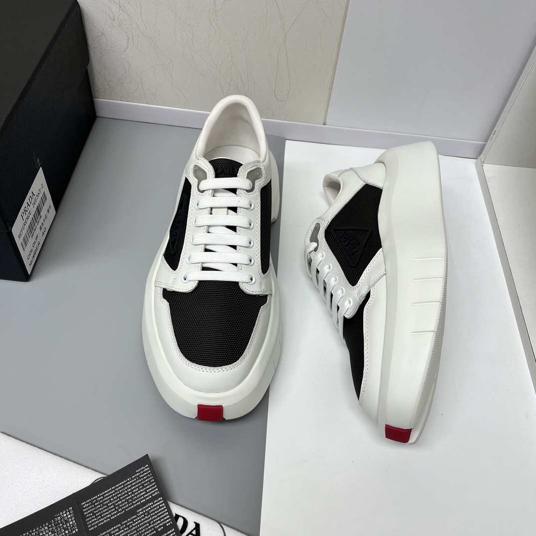 Prada Style Black Leather Men's Shoes Lookbook Reference image 1