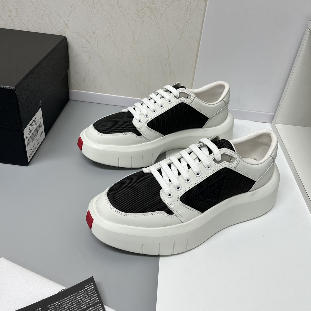 Prada Style Black Leather Men's Shoes Lookbook Reference image 2