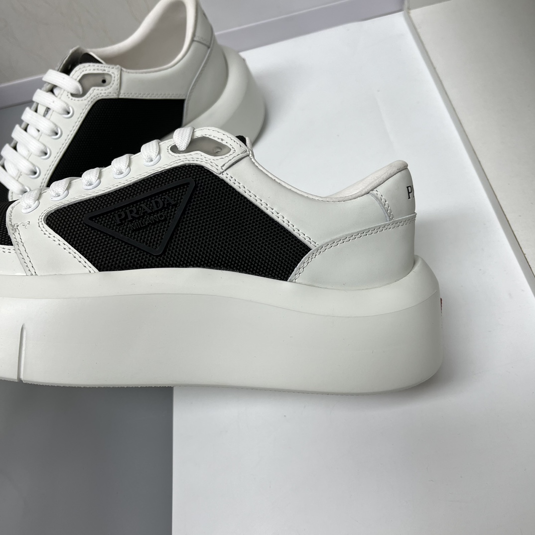 Prada Style Black Leather Men's Shoes style reference detail image 8 from source 781930