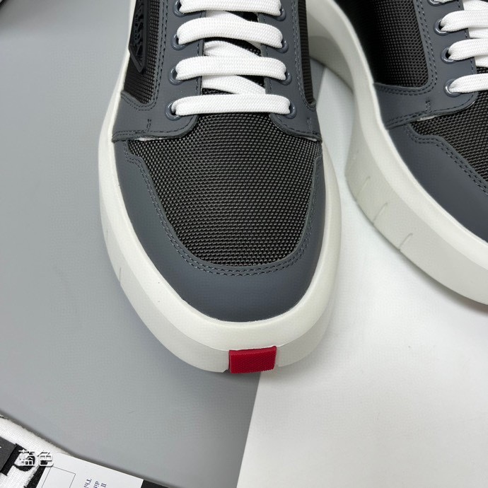 Prada Style Black Leather Men's Shoes style reference detail image 7 from source 781931