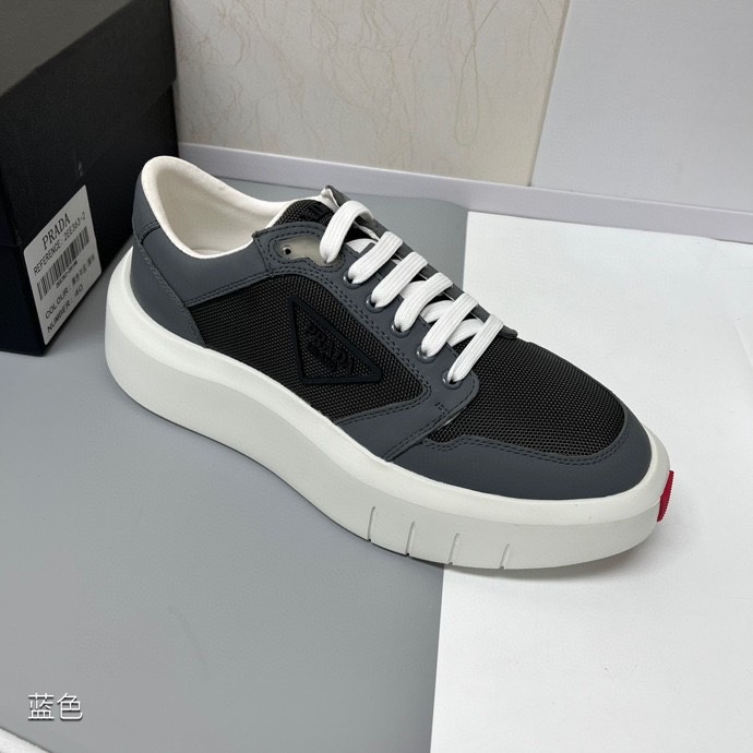 Prada Style Black Leather Men's Shoes style reference detail image 5 from source 781931