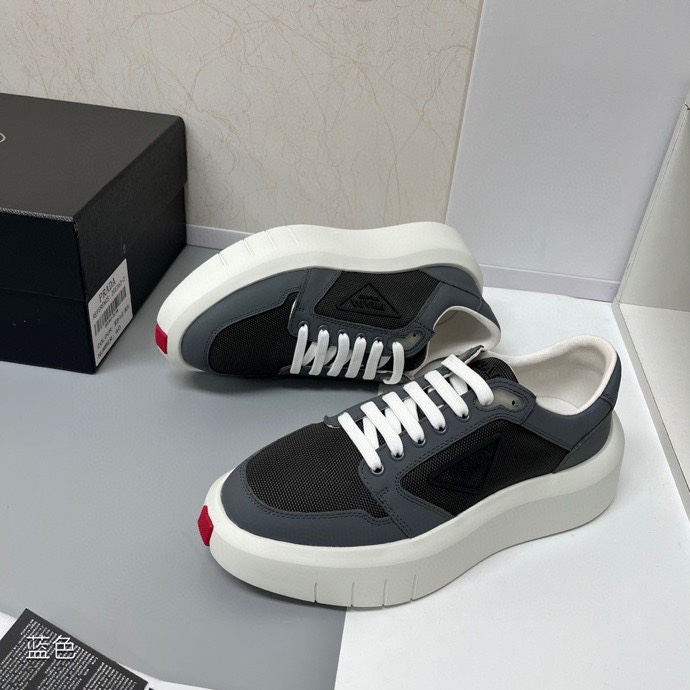 Prada Style Black Leather Men's Shoes Lookbook Reference image 2