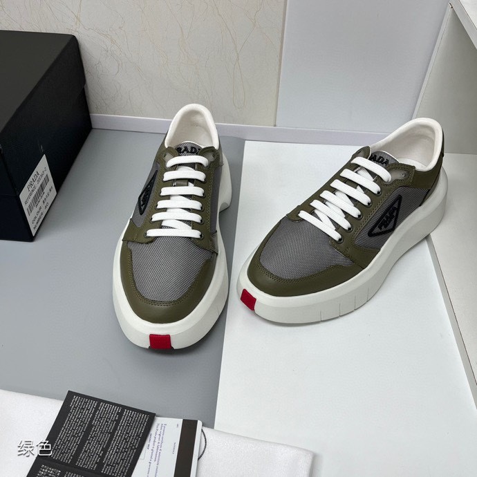Prada Style Black Leather Men's Shoes Lookbook Reference image 1