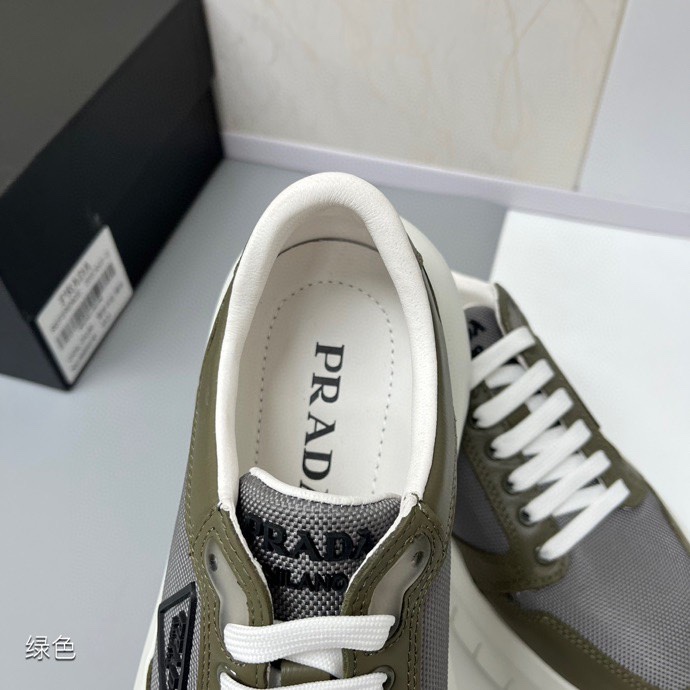 Prada Style Black Leather Men's Shoes style reference detail image 6 from source 781932