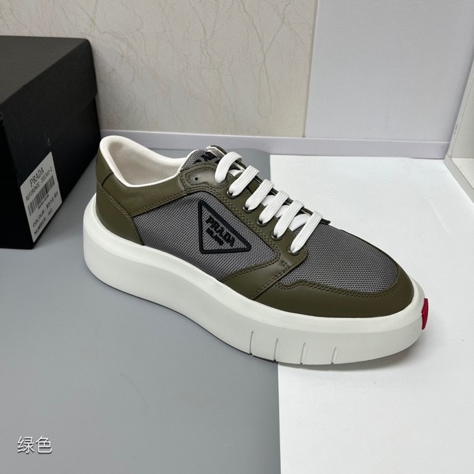 Prada Style Black Leather Men's Shoes style reference detail image 5 from source 781932
