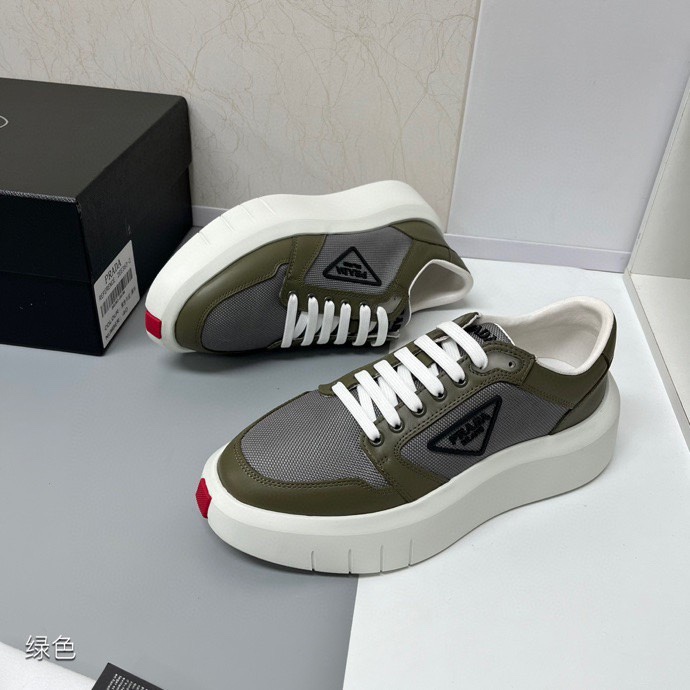 Prada Style Black Leather Men's Shoes Lookbook Reference image 2