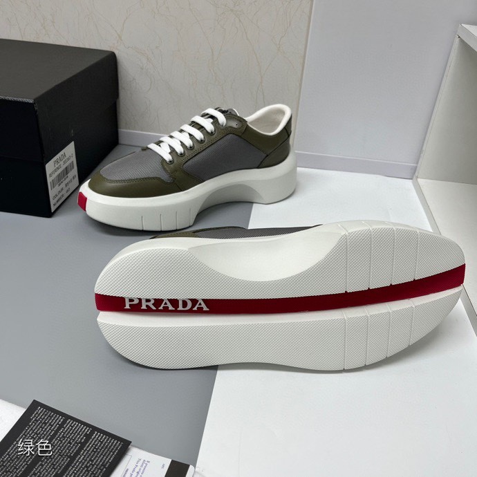 Prada Style Black Leather Men's Shoes style reference detail image 9 from source 781932