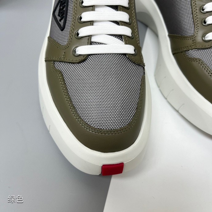 Prada Style Black Leather Men's Shoes style reference detail image 8 from source 781932