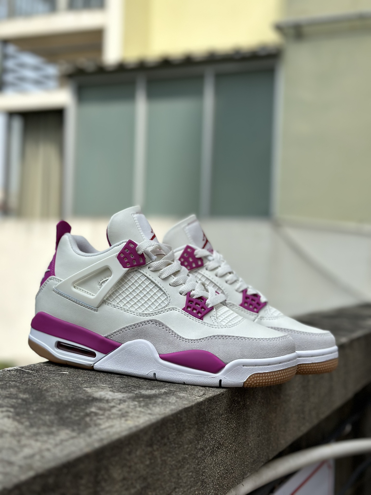 ¡¡Original puro‼️ Original puro, de fábrica‼️ Air Jordan AJ4 Retro Púrpura Uva Cristal, versión de exportació…