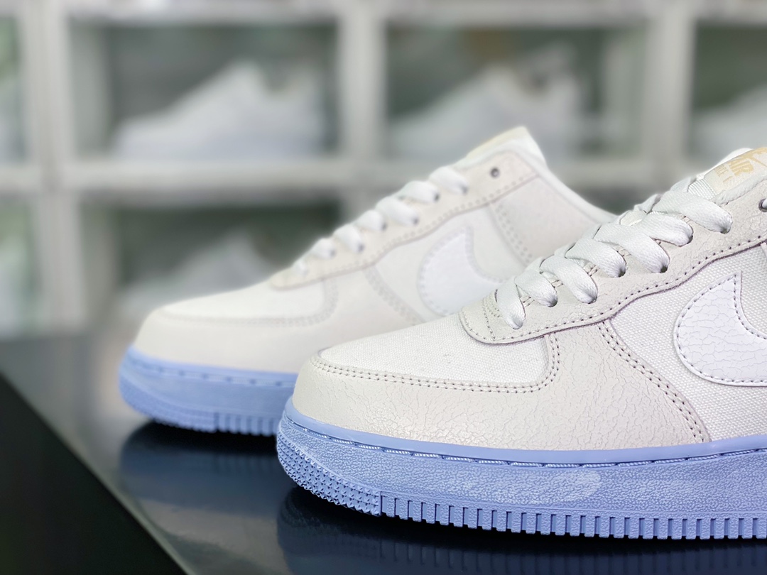 Air Force 1 Low EMB ”Salt Lake” Air Force One classic sneakers ”Sail White Salt Lake City” DV0787-100