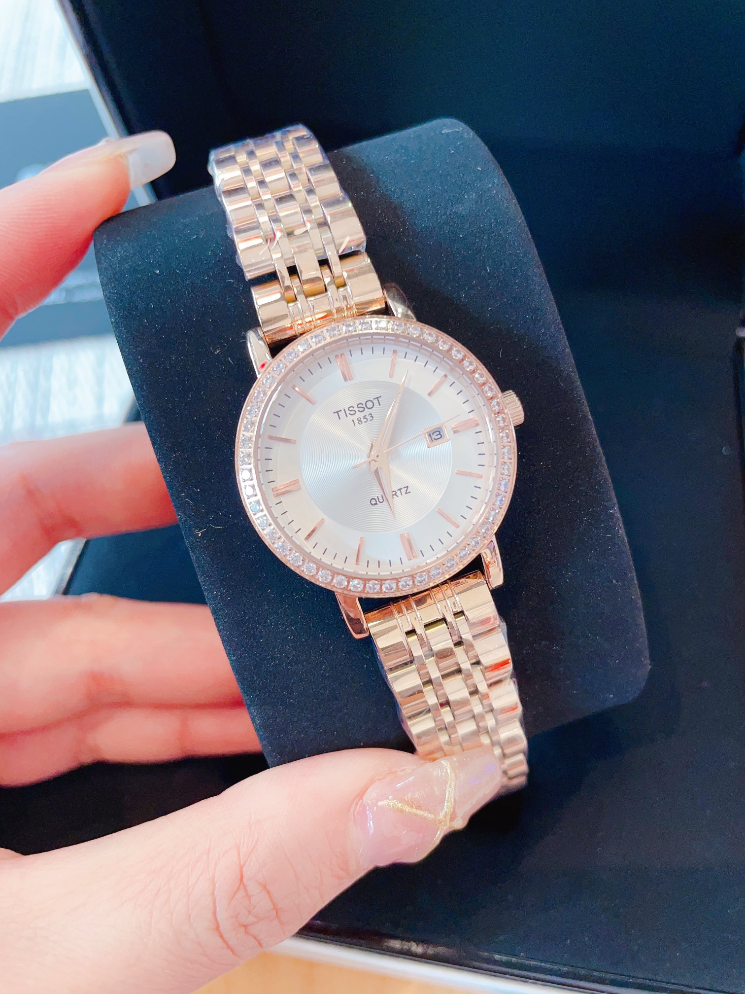 Popular Women’s Steel Belt Ceramic Tissot Watch, Unique Charm for Various Occasions - 图片 2
