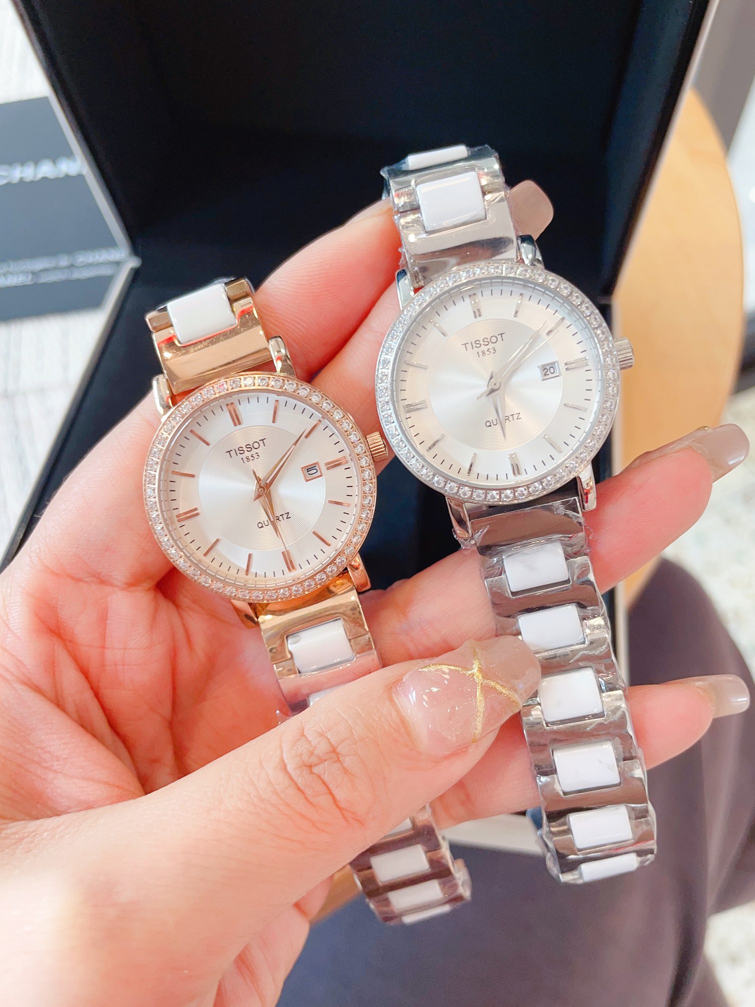 Popular Women’s Steel Belt Ceramic Tissot Watch, Unique Charm for Various Occasions - 图片 7