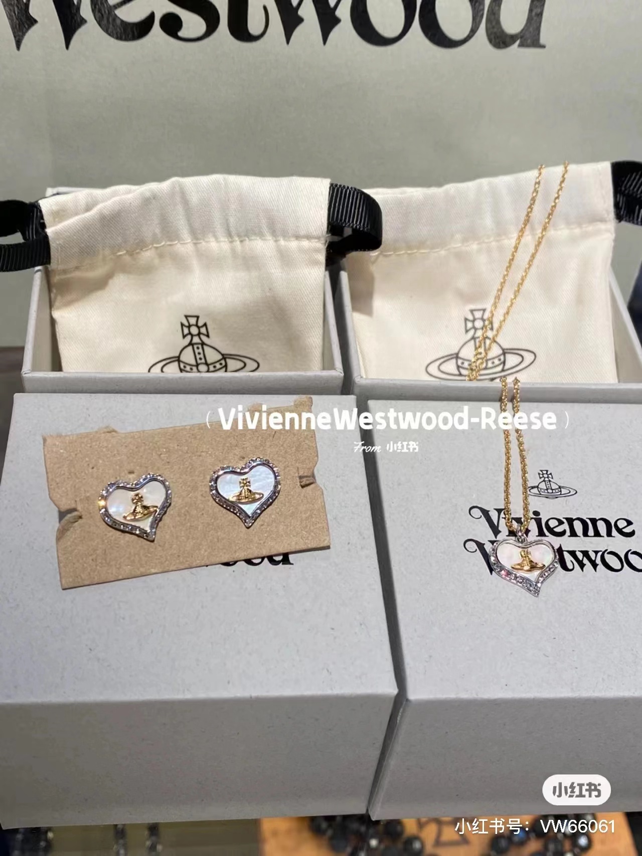 NO:103435,Queen Mother's Love Shell Purple Diamond White Shell Color Separation Necklace, One Asian Gold Material, Queen Mother's Necklace, Necklace19860909西太后爱心贝壳紫钻白贝分色项链一亚金材质,西太后项链,necklace,Jewelry