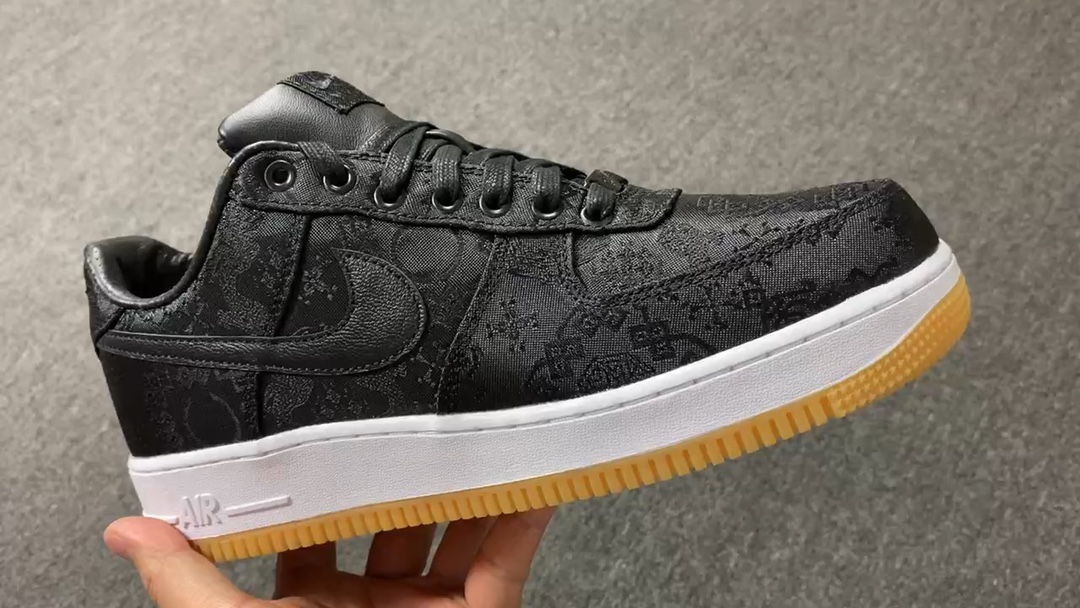 AF1黑丝绸尺码40-46总裁L版出