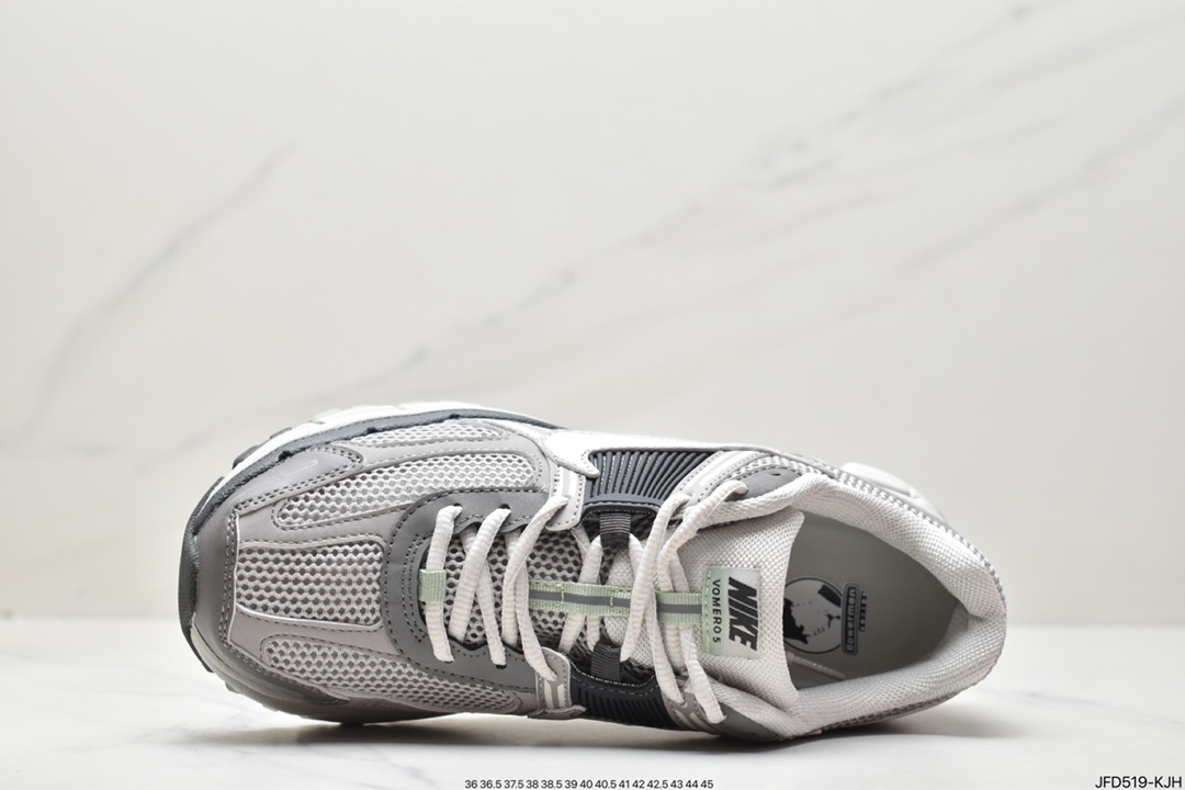 170 耐克Nike Zoom Vomero 5 SP”Vast Grey/Sail”马拉松复古跑五代休闲运动慢跑鞋 FB8825-001
