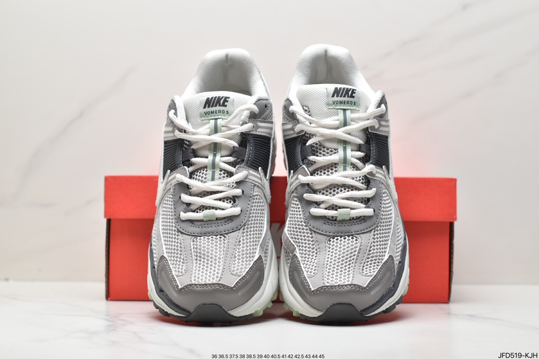170 耐克Nike Zoom Vomero 5 SP”Vast Grey/Sail”马拉松复古跑五代休闲运动慢跑鞋 FB8825-001
