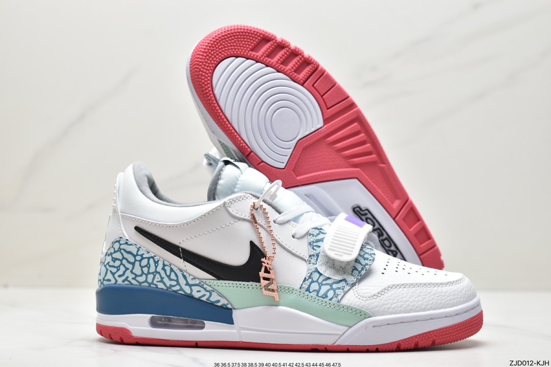 240 Air Jordan Legacy 312 有着交错结合的设计 DV9127-101