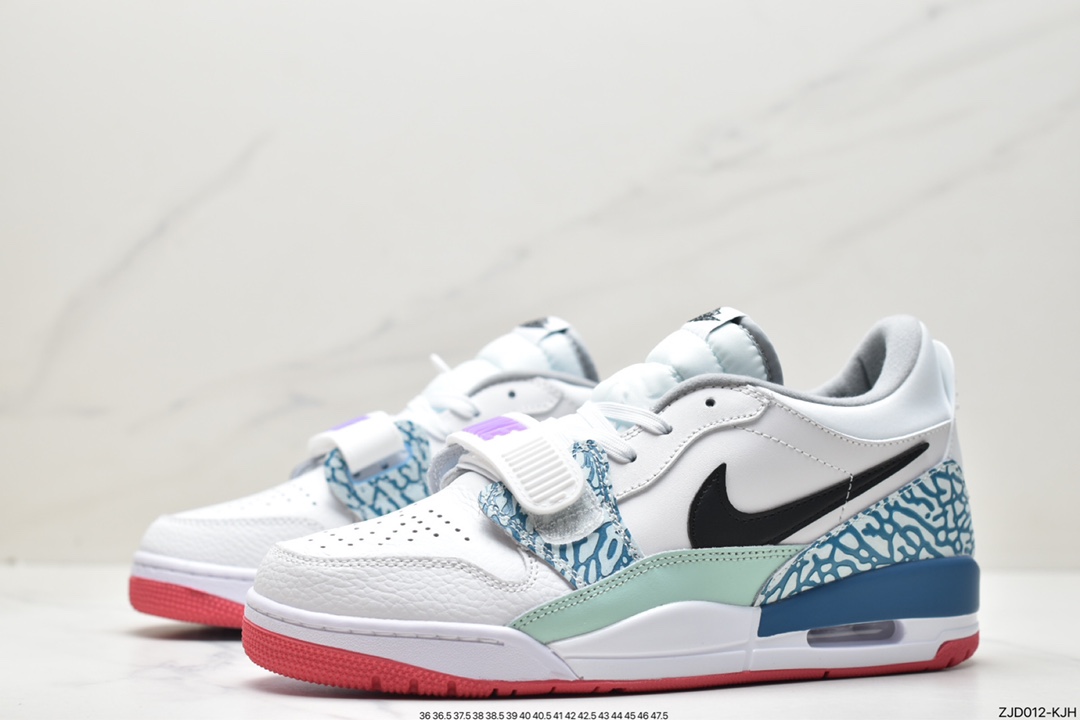 240 Air Jordan Legacy 312 有着交错结合的设计 DV9127-101