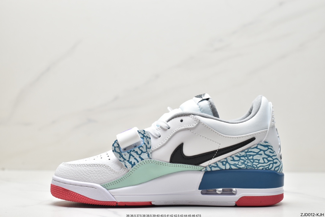 240 Air Jordan Legacy 312 有着交错结合的设计 DV9127-101