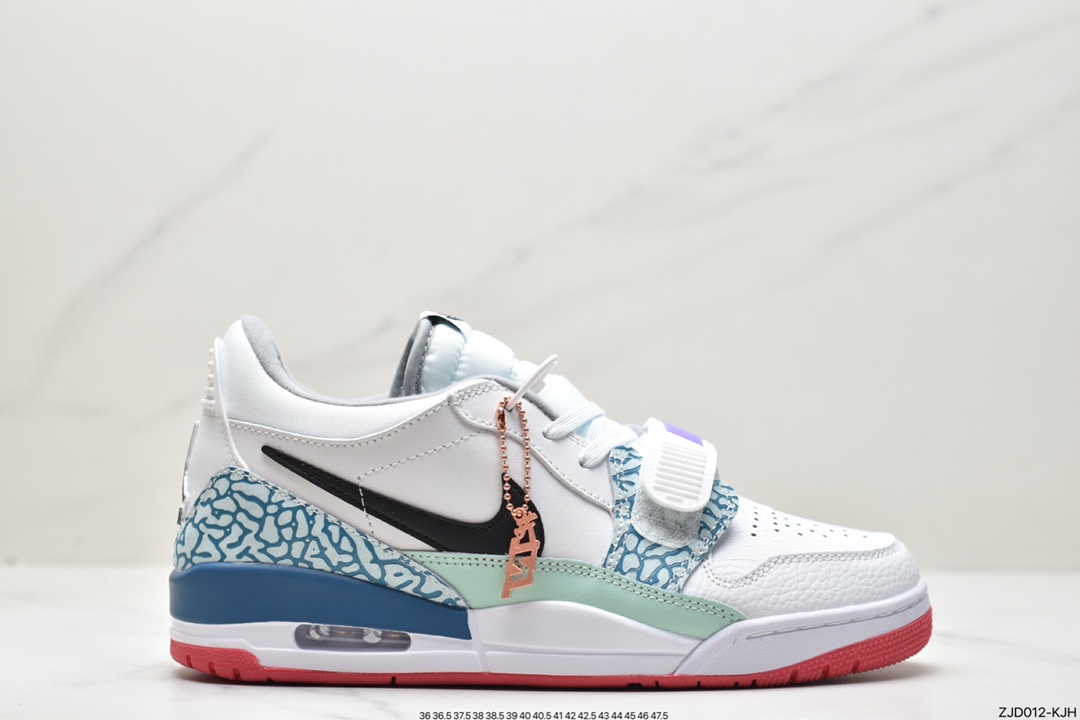 240 Air Jordan Legacy 312 有着交错结合的设计 DV9127-101