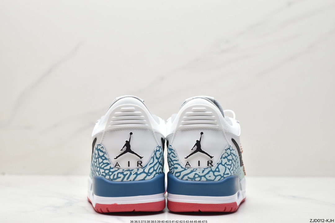240 Air Jordan Legacy 312 有着交错结合的设计 DV9127-101
