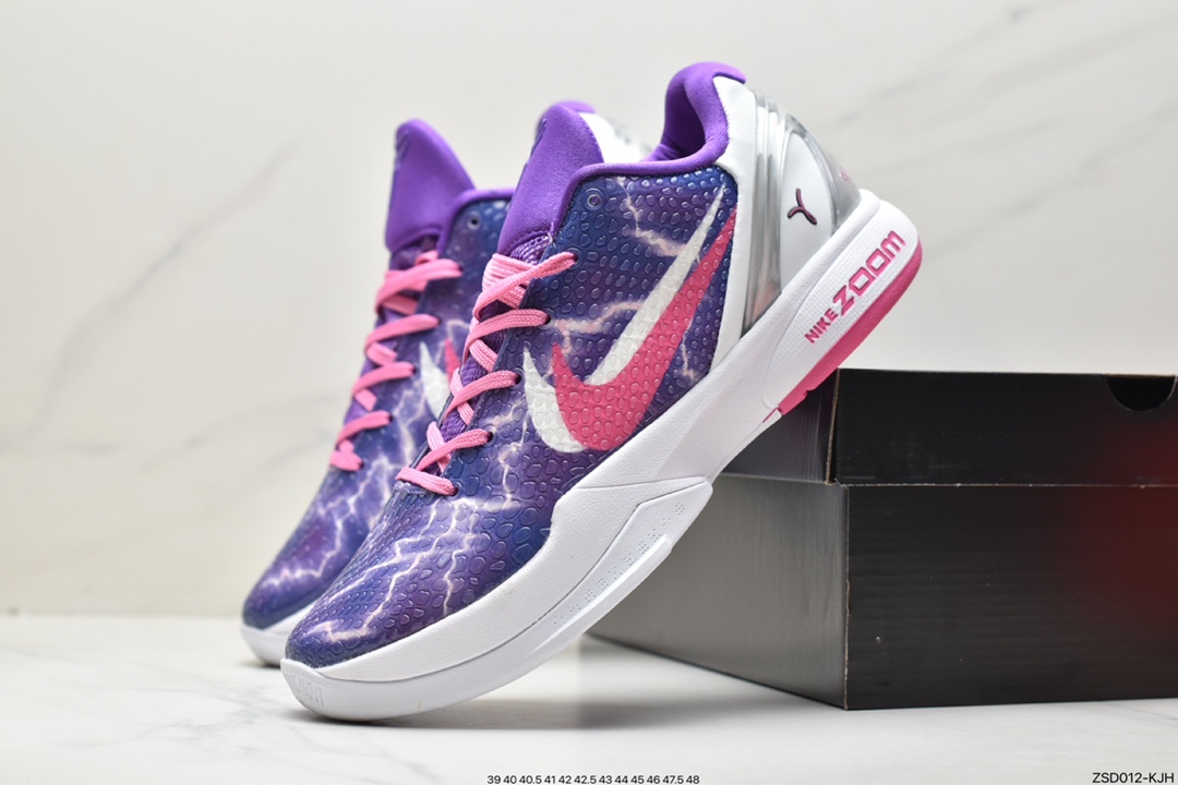 320 Nike Kobe VI Protro 6 曼巴男子实战篮球鞋天使配色 CW2190-666
