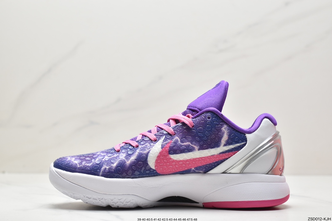 320 Nike Kobe VI Protro 6 曼巴男子实战篮球鞋天使配色 CW2190-666