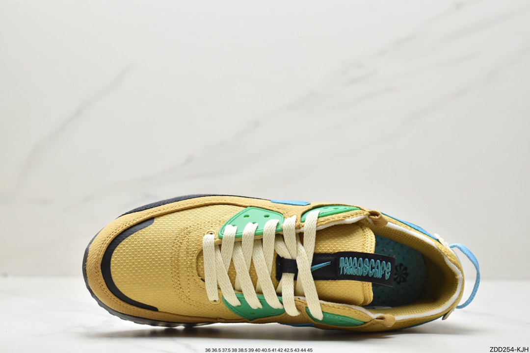 230 Nike Air Max Terrascape 90”Grey/University Red”山川地形慢跑鞋“牛津布白灰大学红冻底”DQ3987-700