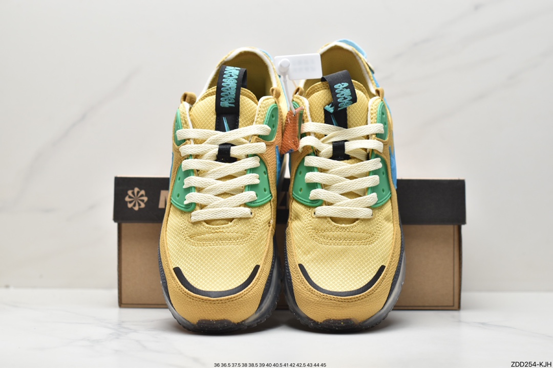 230 Nike Air Max Terrascape 90”Grey/University Red”山川地形慢跑鞋“牛津布白灰大学红冻底”DQ3987-700