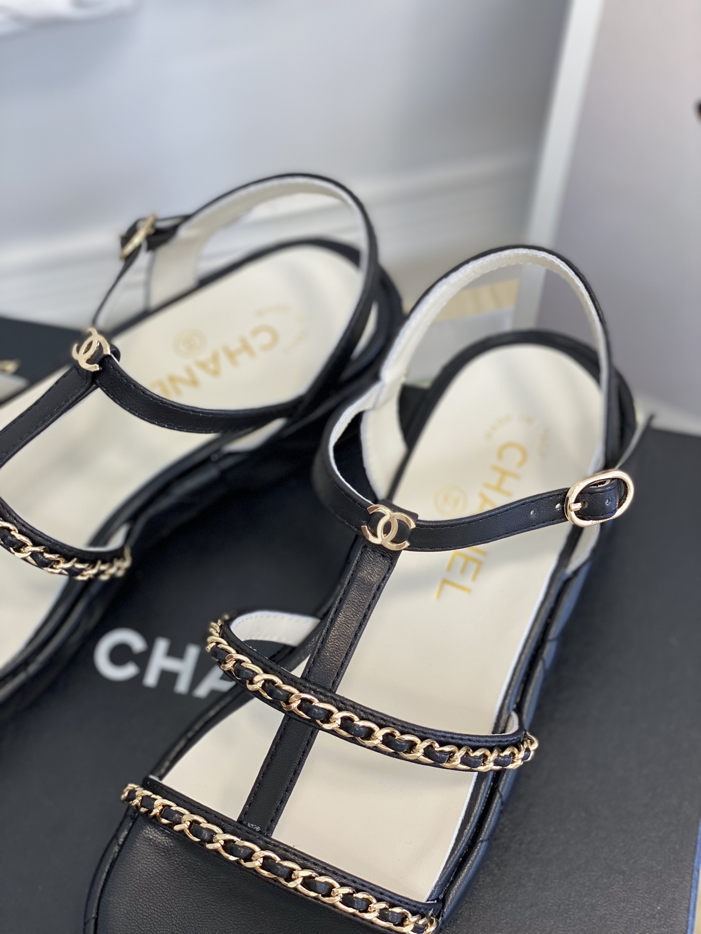 Chanel小香23c新品菱格链条️