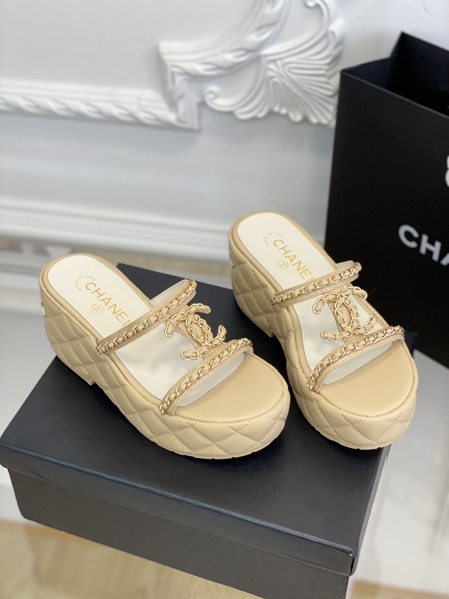 Chanel小香23c新品菱格链条️