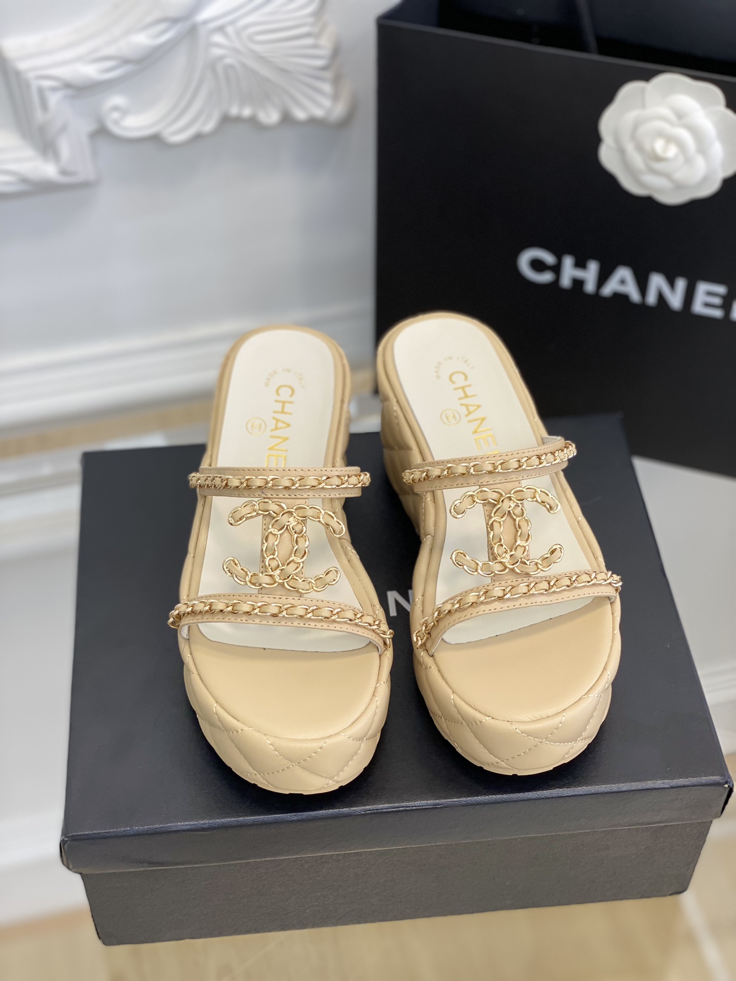 Chanel小香23c新品菱格链条️