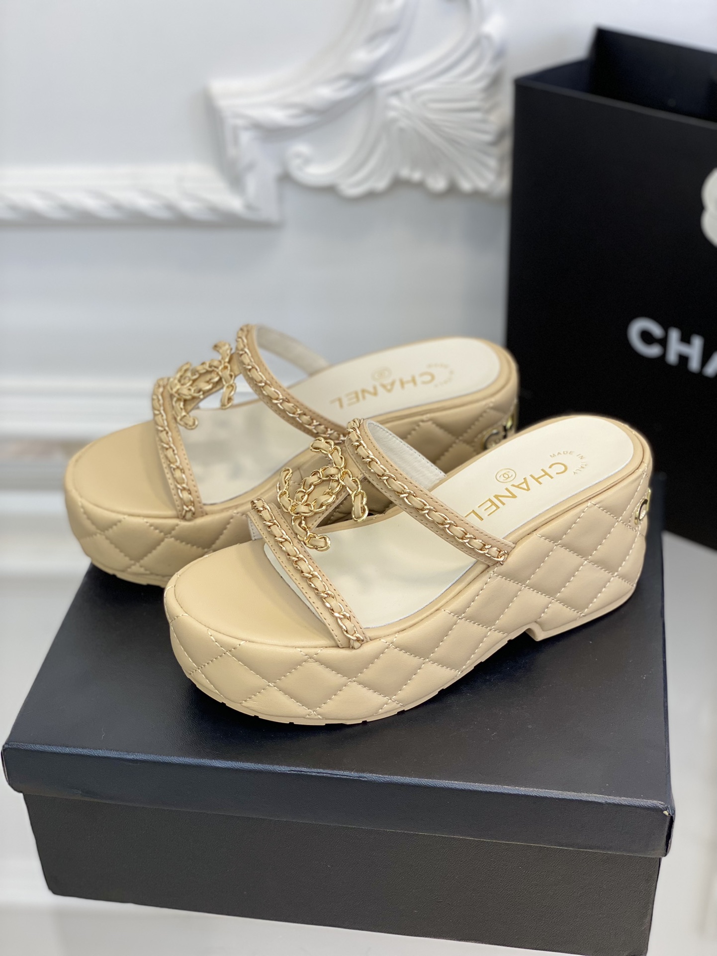 Chanel小香23c新品菱格链条️