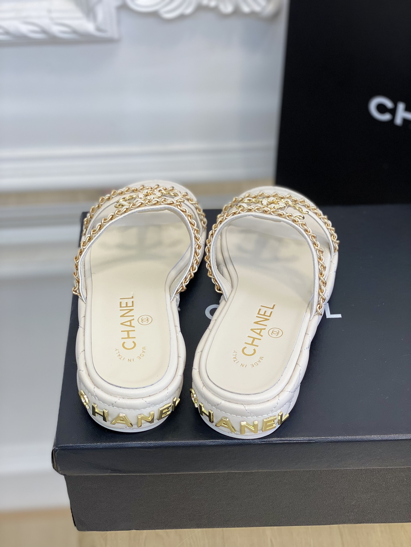 Chanel小香23c新品菱格链条️