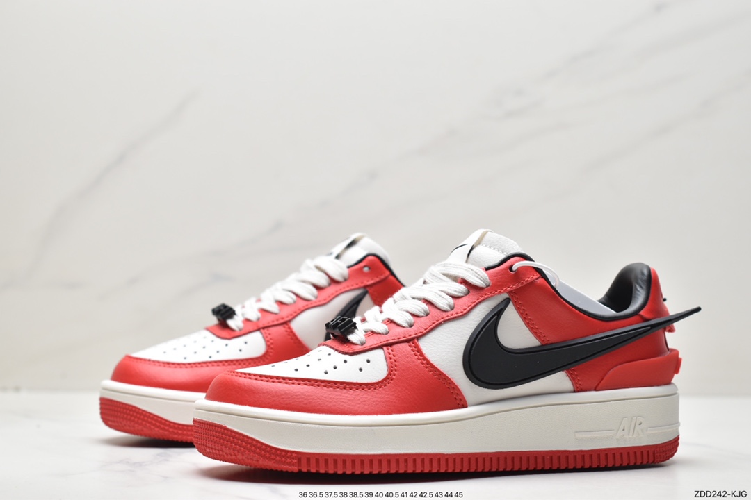 230 AMBUSH x Nike Air Force 1 Low”Blue/Yellow”空军一号板鞋“联名赛车蓝黄大钩”DV3464-005