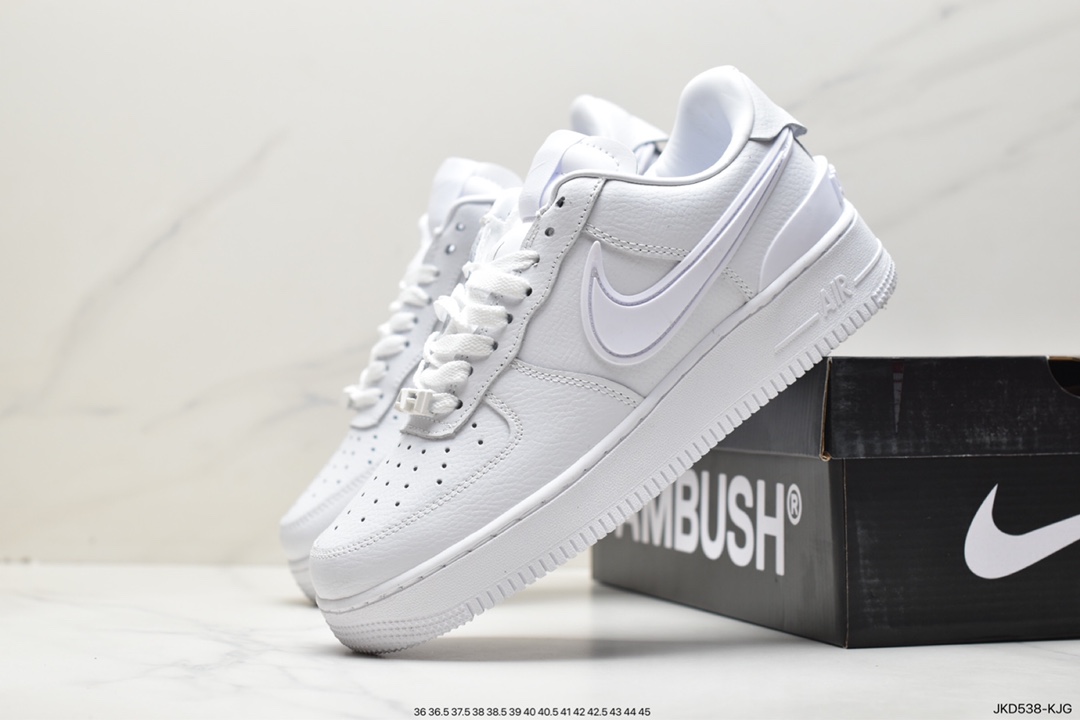 160 AMBUSH x Nike Air Force 1 Low”Blue/Yellow”空军一号板鞋“联名赛车蓝黄大钩”DV3464-001