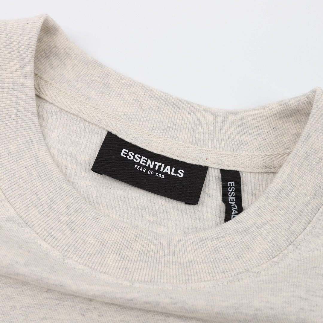 Fear of god 复线ESSENTIALS联名TMC LA慈善限定款刺绣贴布短袖