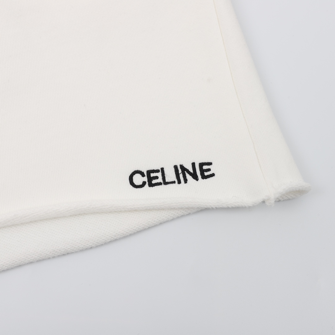 CELINE/赛琳 经典胶囊系列小刺绣短裤 CE经典款属于胶囊系列最火