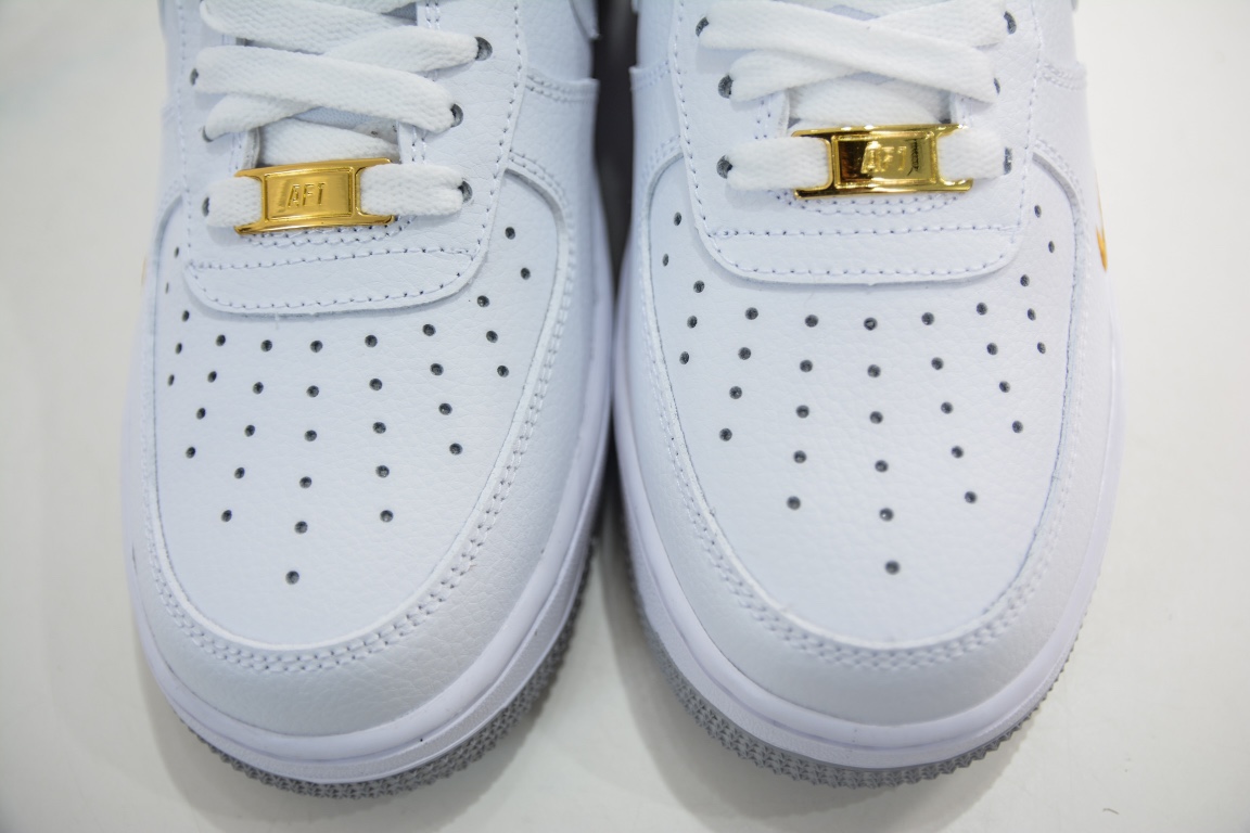 Official synchronization Nike Air Force 1 '07 Gold Gold Hook 40th Anniversary Air Force No. 1 Low Casual Board Shoes DD1225-002