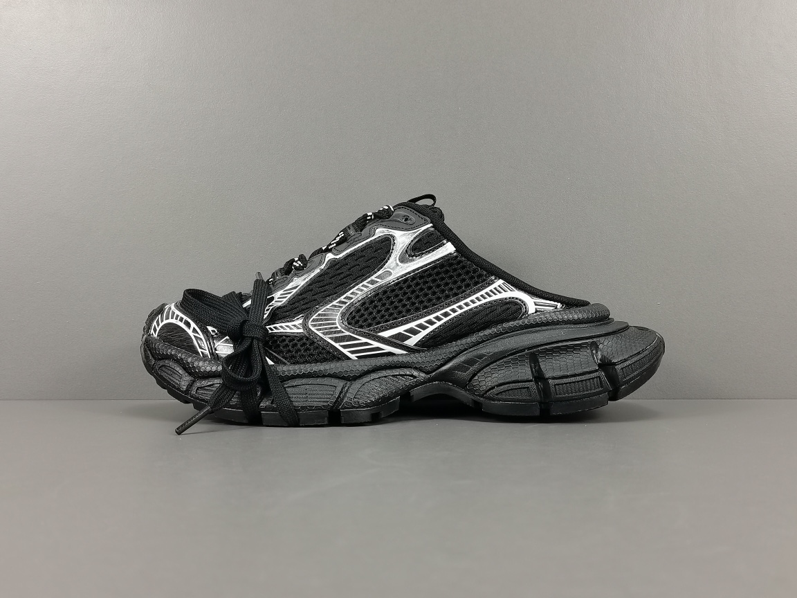 ¡Ventaja del canal, apoyo a la apertura de tiendas! [Versión de comercio exterior: Balenciaga] Medias pantuflas en blan…
