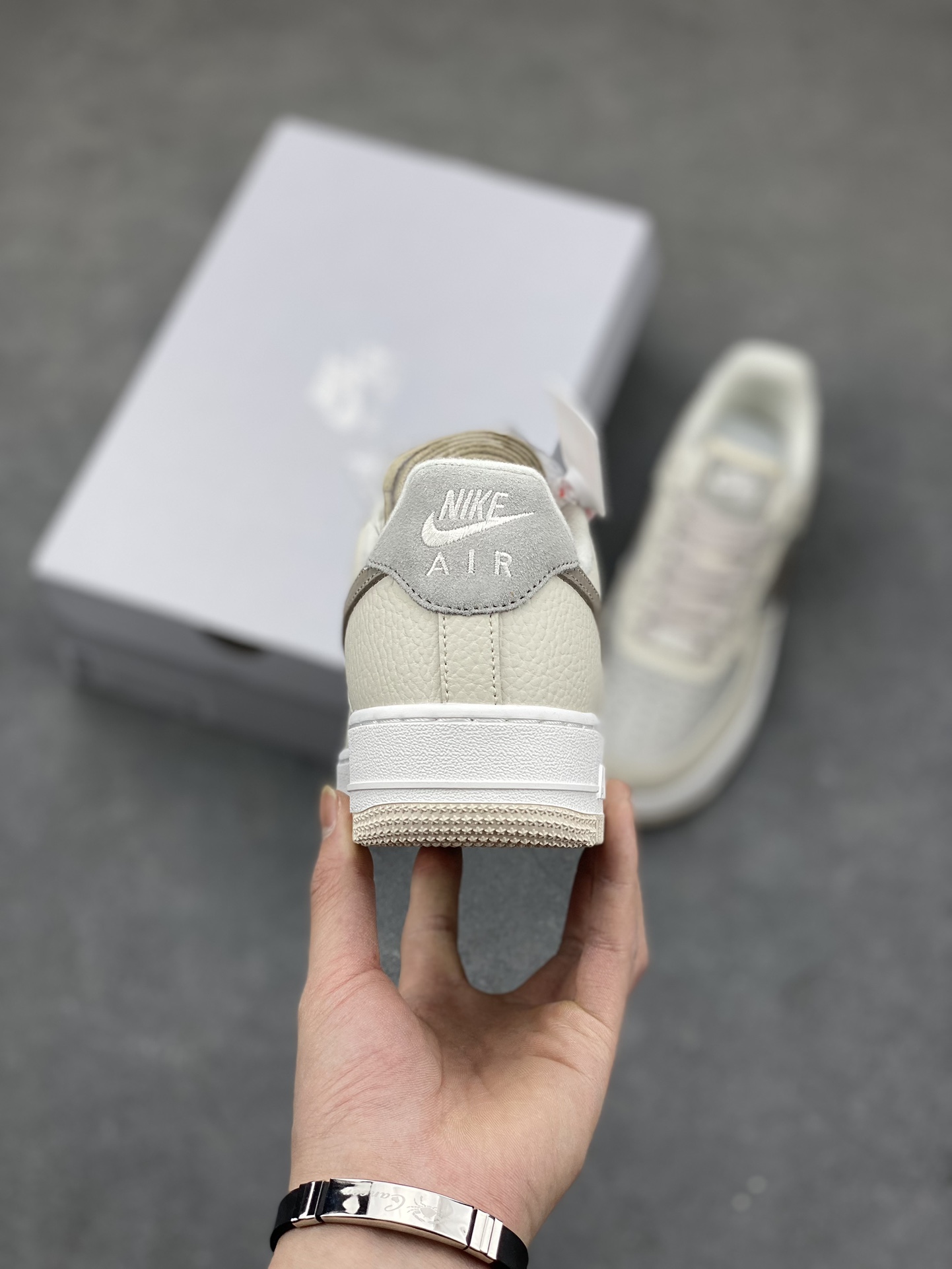 Nike Air Force 1 '07 QS Milk White/Brown Low Top Sneakers,FB8483-100 5 i1681673788 6470 3