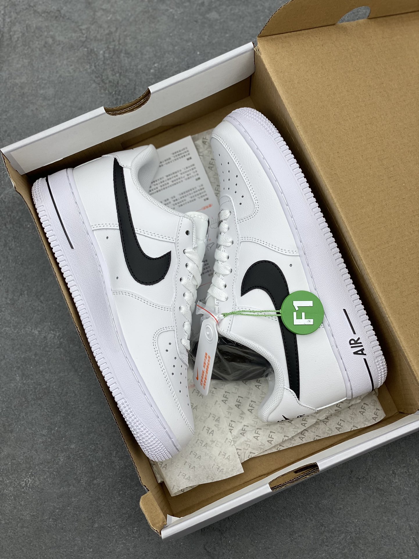 NK Air Force 1 Low '07: White/Black, Fashionable, Durable, and Comfortable 10 i1681673906 8547 8