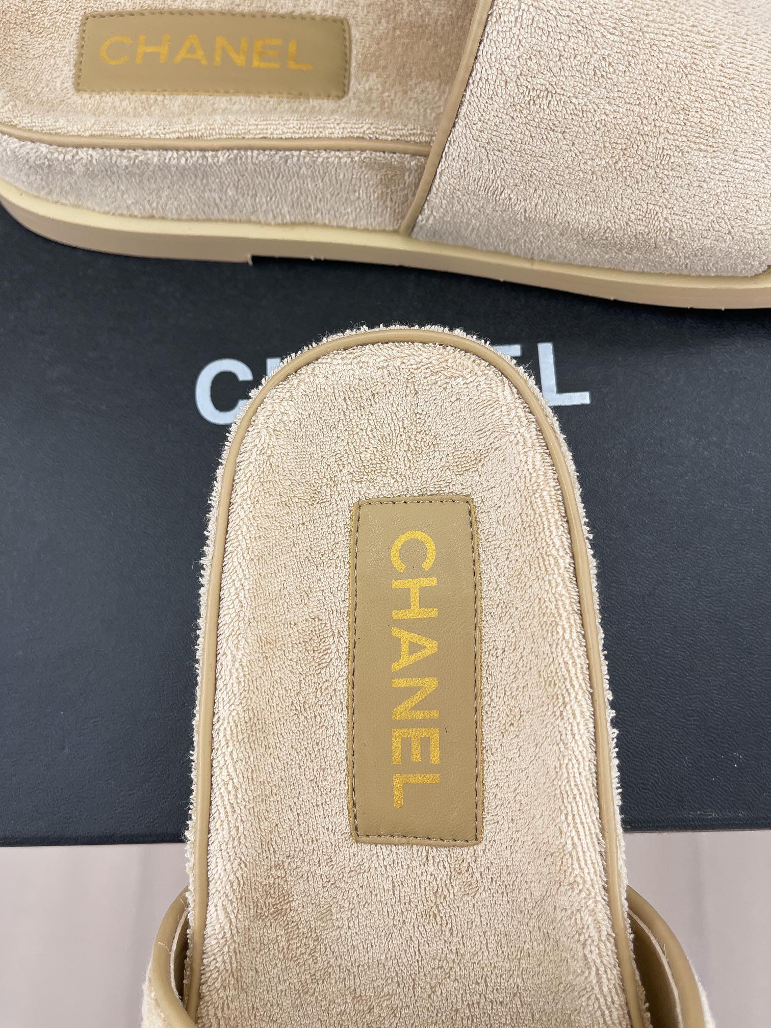 CHANE*小香23c春夏新品毛巾布